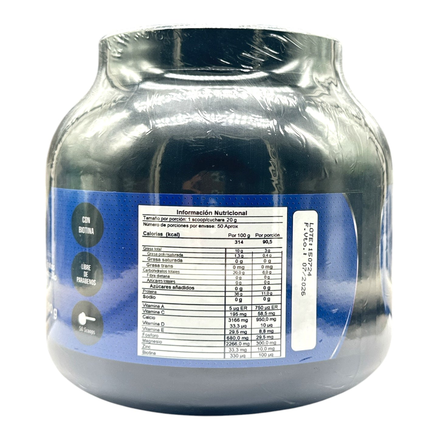 12 COLÁGENOS 15,000 mg Colágeno Hidrolizado  1.000 grs Pharmazen