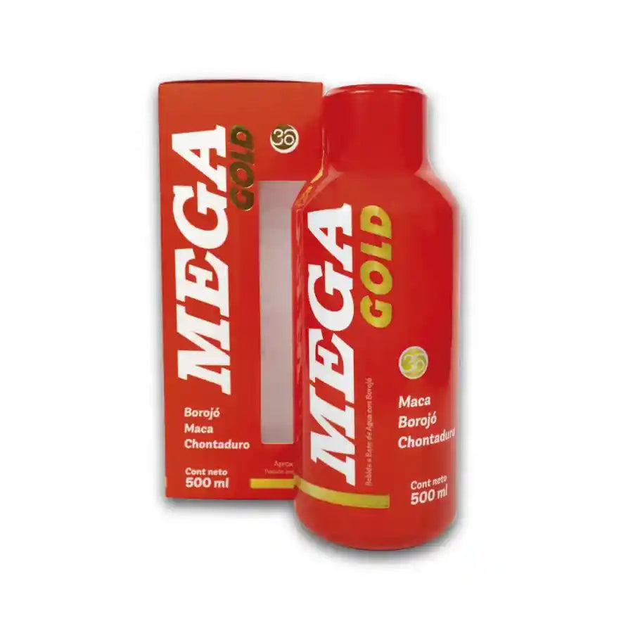 Mega Gold 36 Botella 500ml