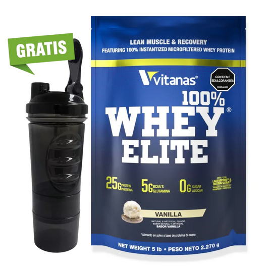 Whey Elite Proteina x5 Libras Vitanas