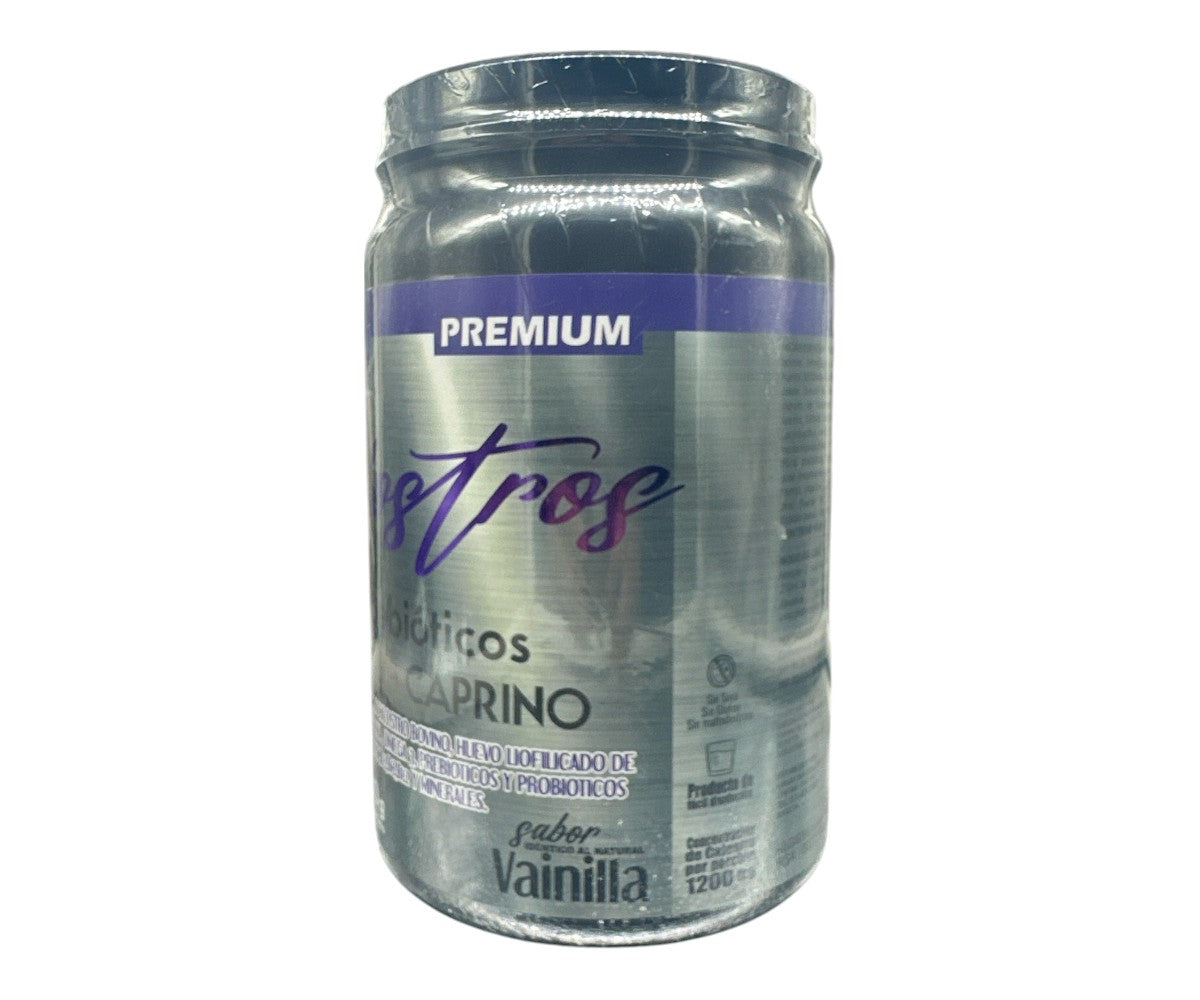 Calostro Premium 3 en 1 Bovino, Ovino y Caprino con Probióticos y Prebióticos – Sabor Vainilla – 1000g Hanaki Natural Products