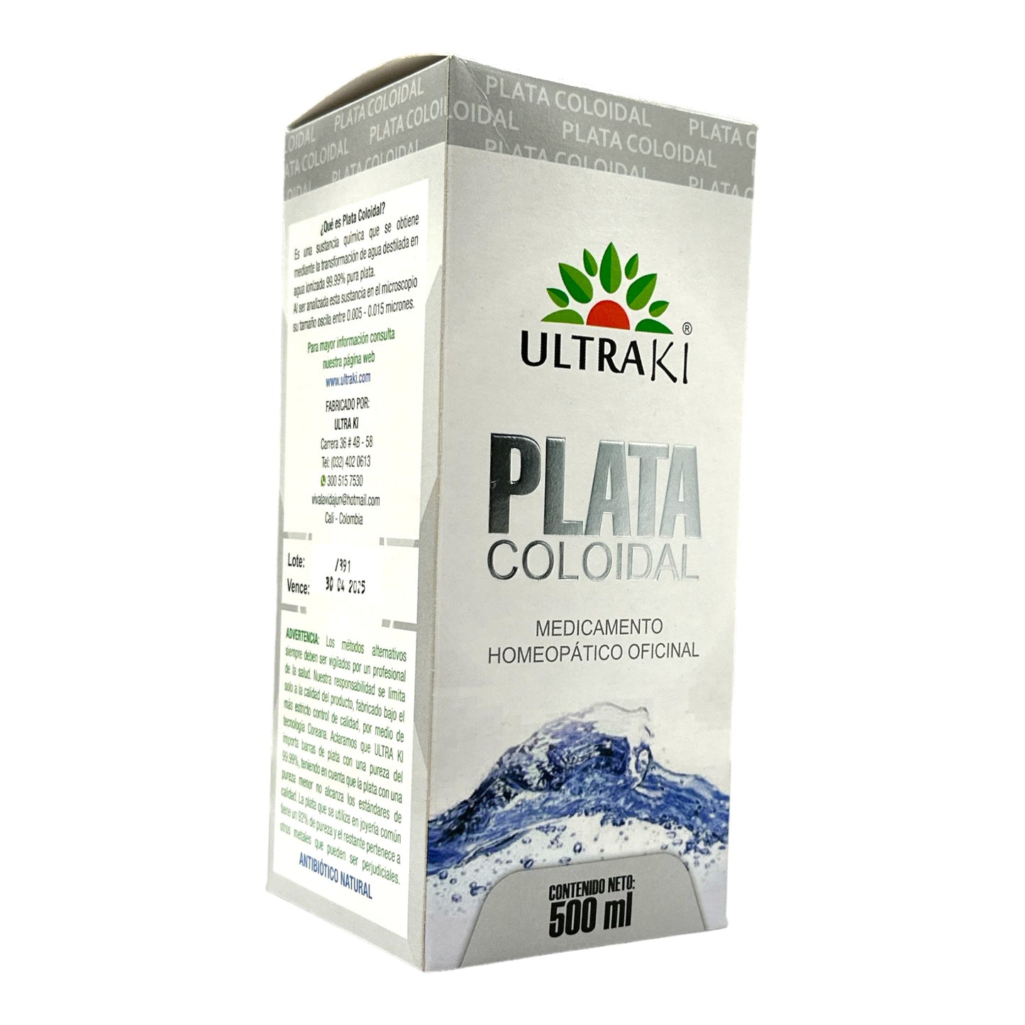 Plata coloidal 500ml - Ultraki