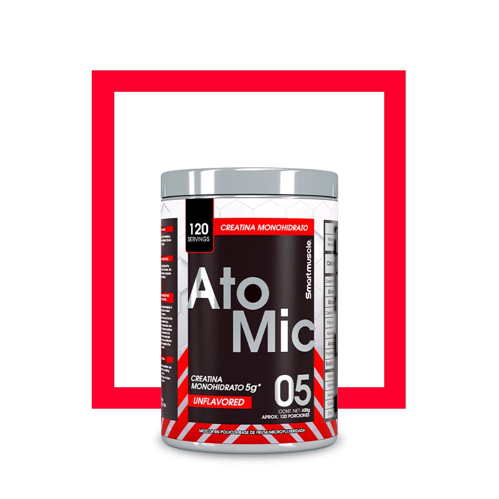 ATOMIC MONOHIDRATO 120 servicios Sin sabor