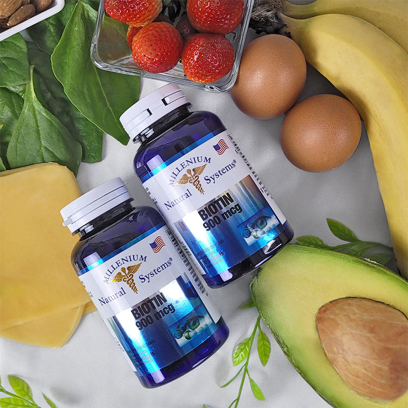 BIOTIN 900 MCG X 100 SOFTGELS  - NATURAL SYSTEMS