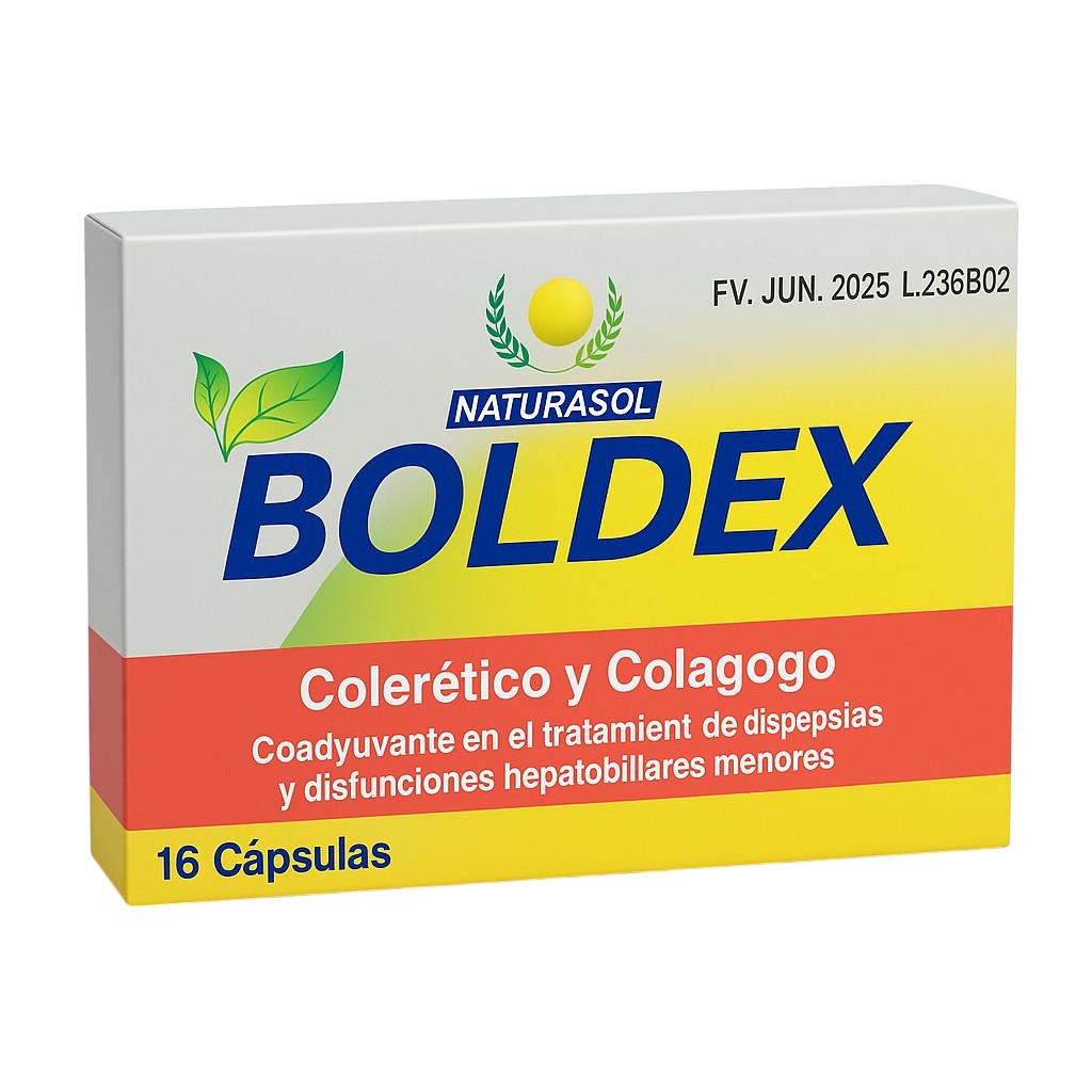 Boldex Naturasol 16 Capsulas