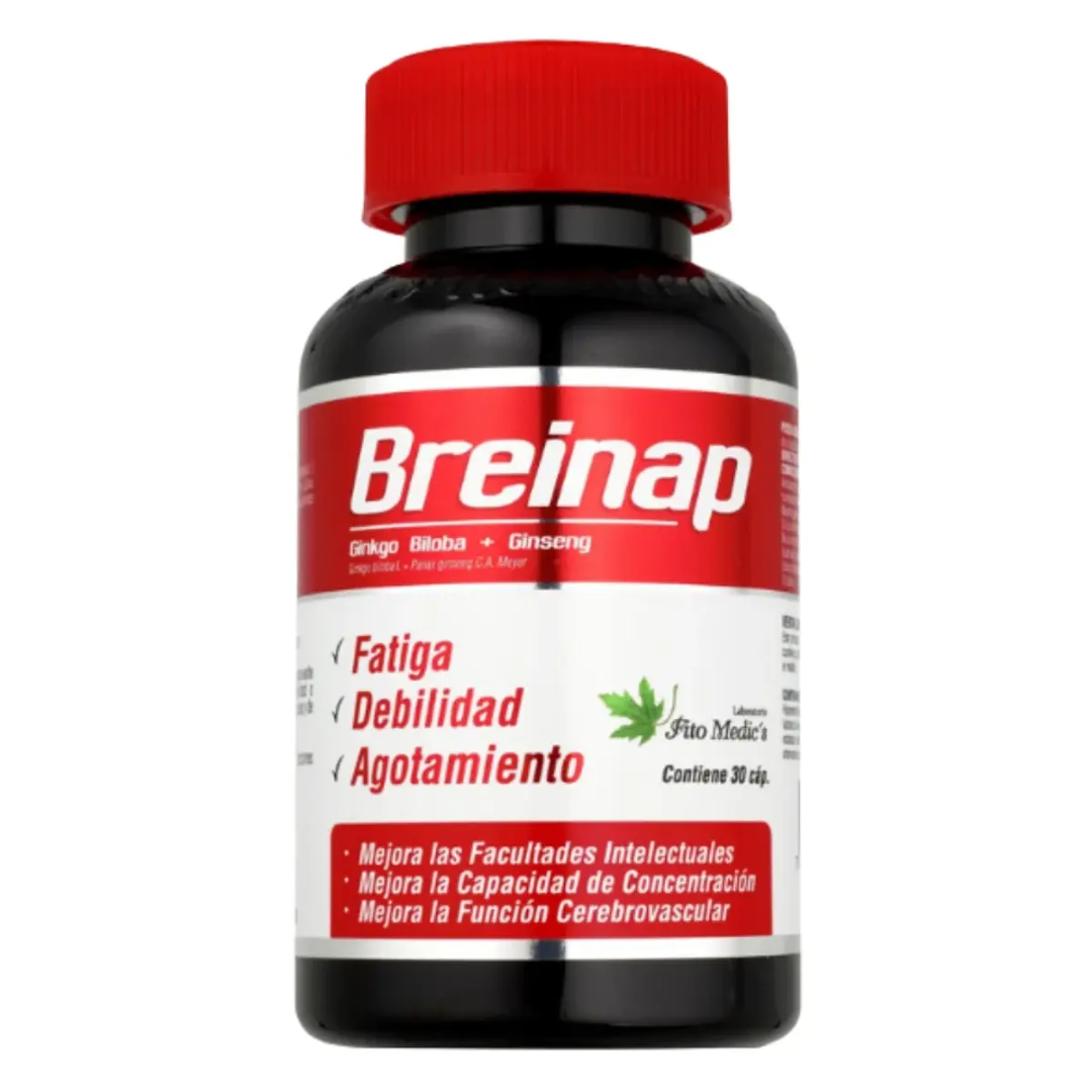 BREAINAP 30 CAPSULAS – FITO MEDIC’S