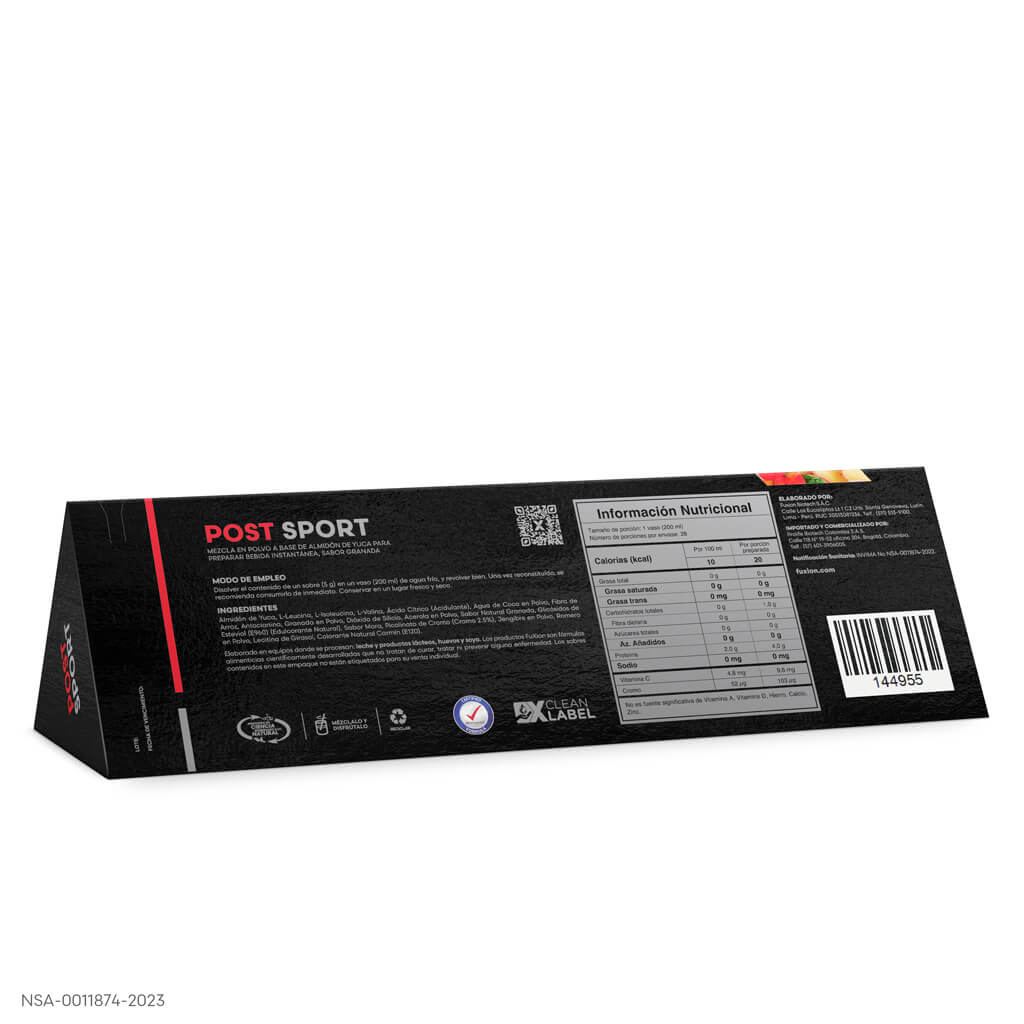 POST SPORT CAJA 28x 5 gr