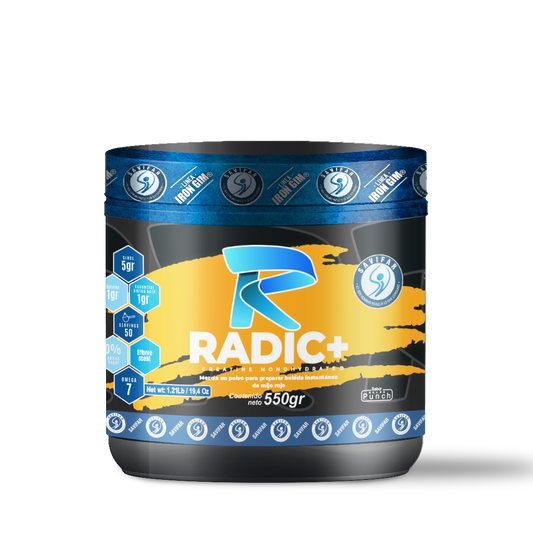 RADIC+ Creatine Monohydrate Tarro de 550 gr