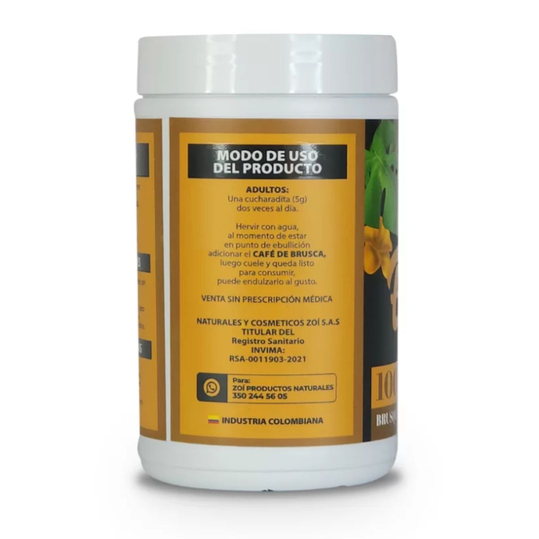 Café De Brusca 100% Brusquilla X500gr Zoi