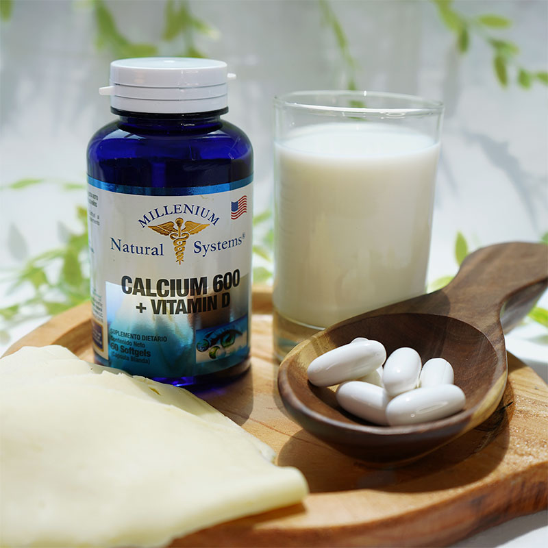 Calcium 600 + Vitamin D x 100 Softgels
