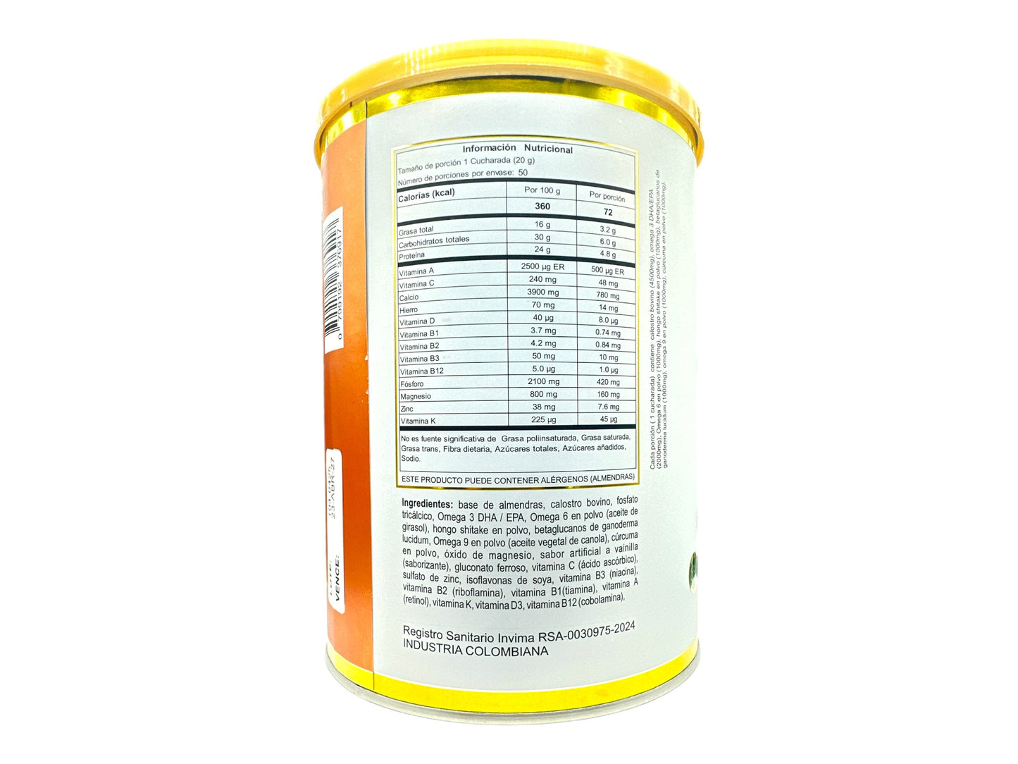 Calostro Bovino 4.500mg Nutrivex