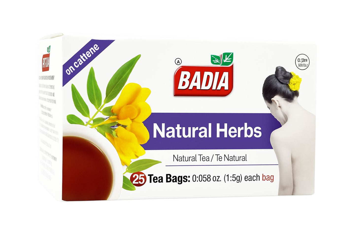 Badia Natural Herbs - Té Natural Laxante (25 bolsas)