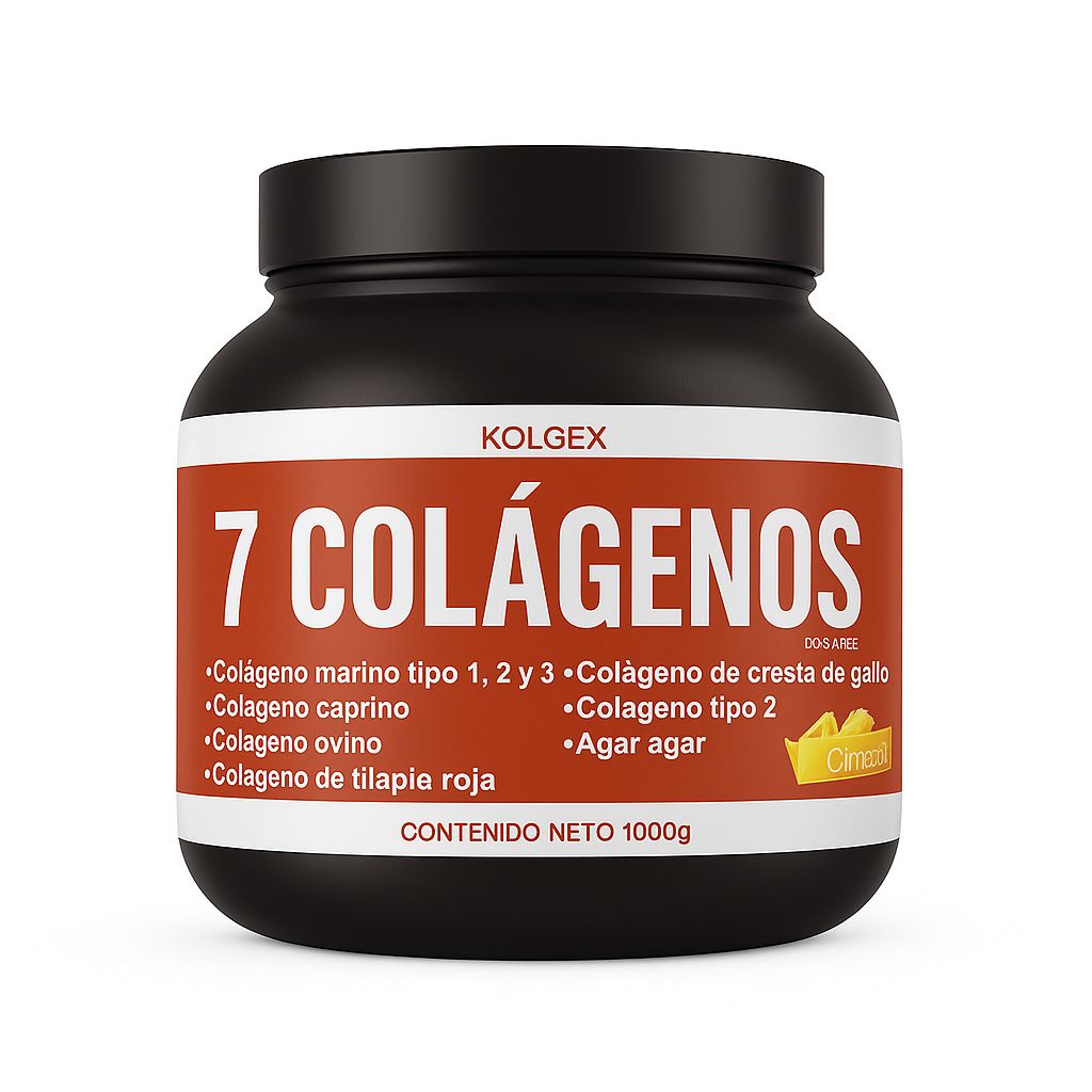 Kolgex 7 Colágenos - Citrus Punch - 1000g
