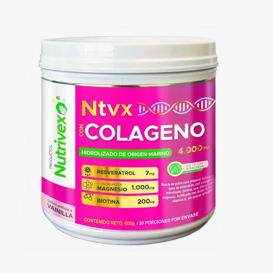 Colágeno Hidrolizado Marino 4.000mg 600g Ntvx