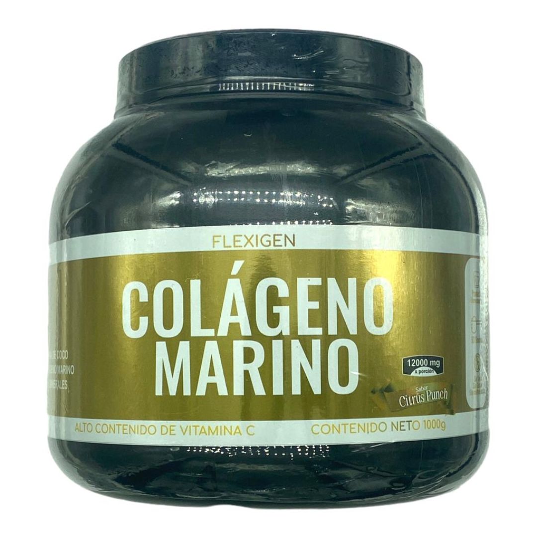 Colágeno Marino 1200g citrus punch x 1000grs Flexigen