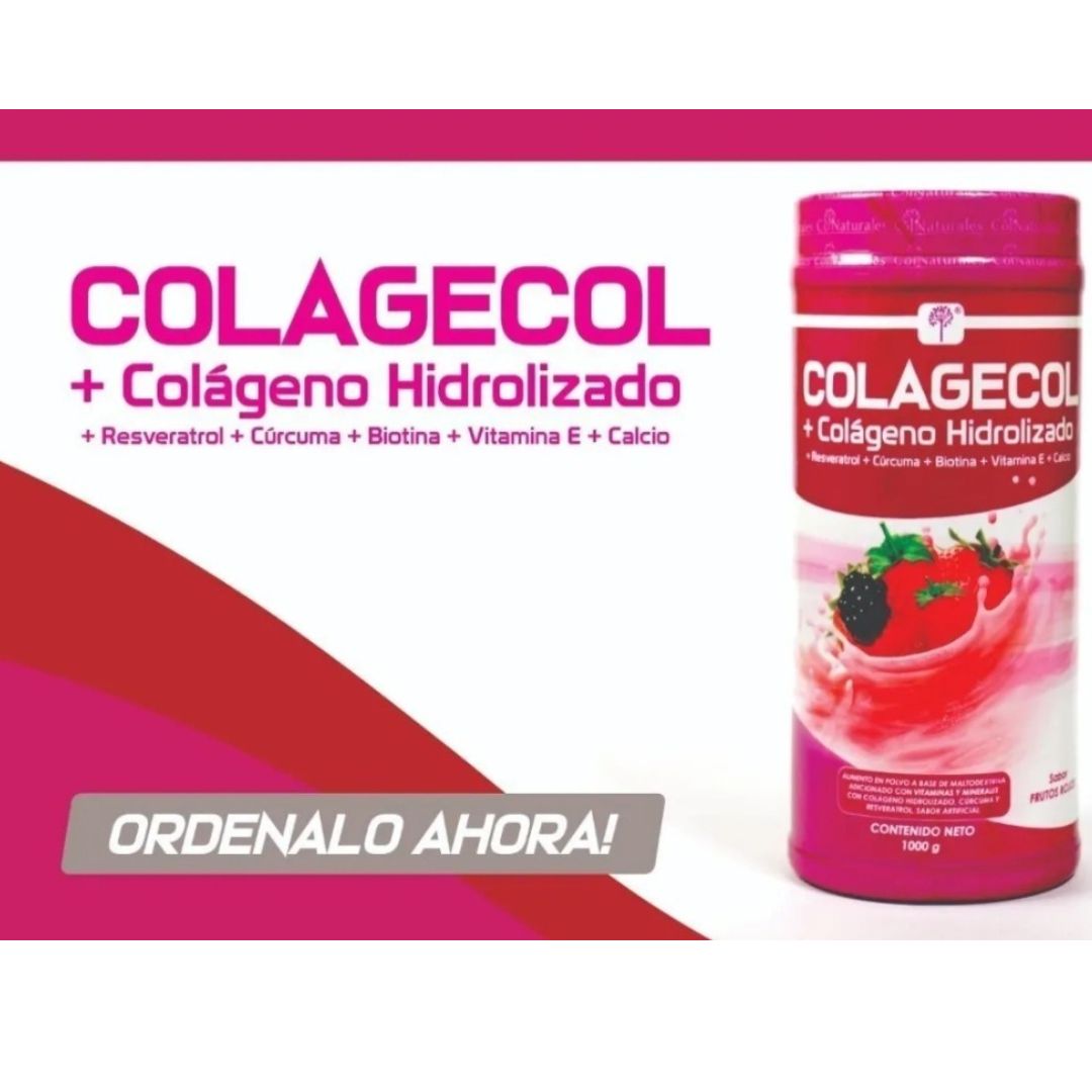 Colnaturales® COLAGECOL® Frutos Rojos 1000g