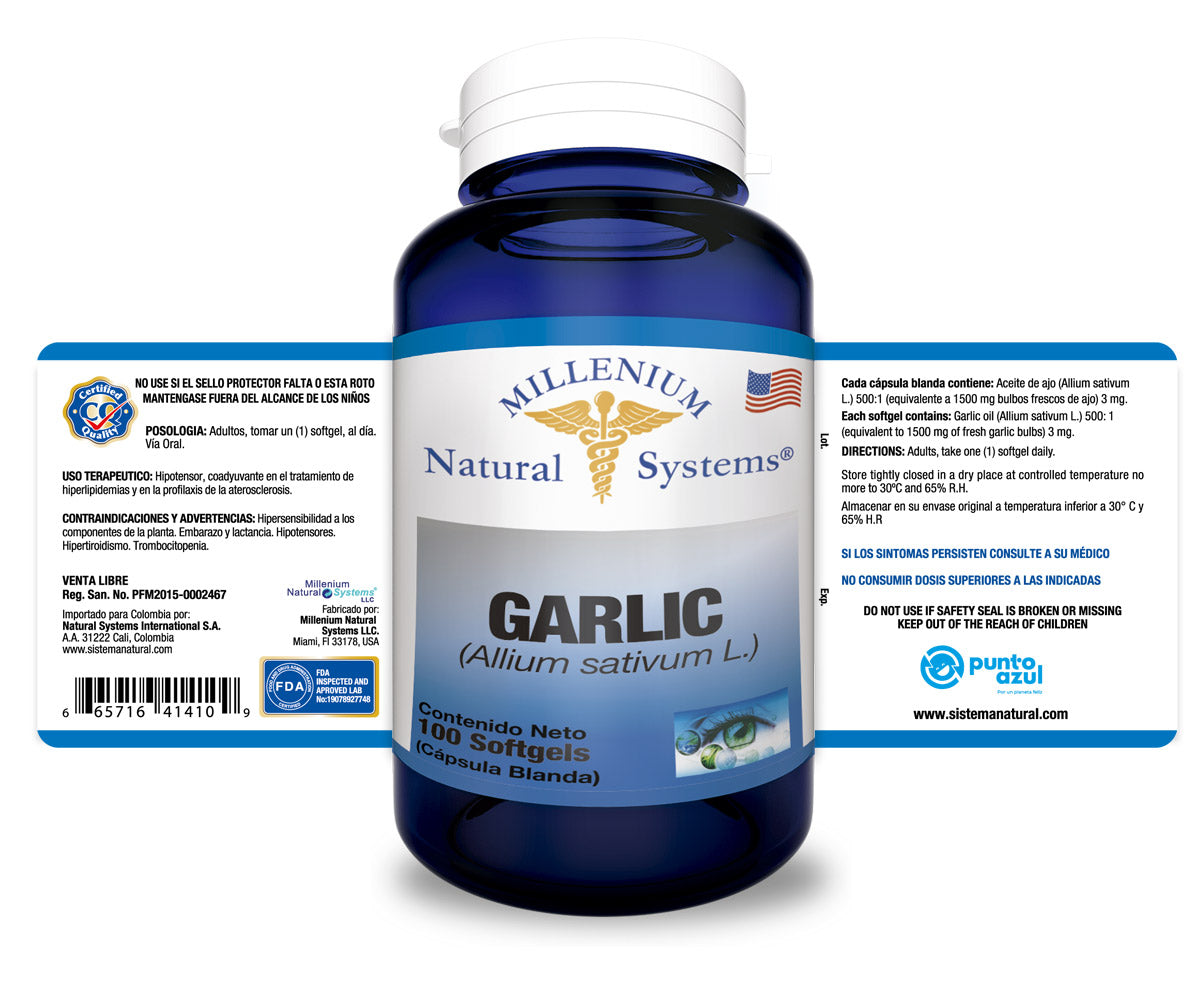 Garlic 1500 mg x 100 Softgels
