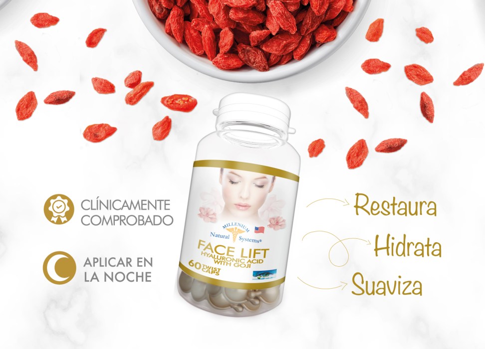 Face Lift Hyaluronic Acid x 60 Twist Caps