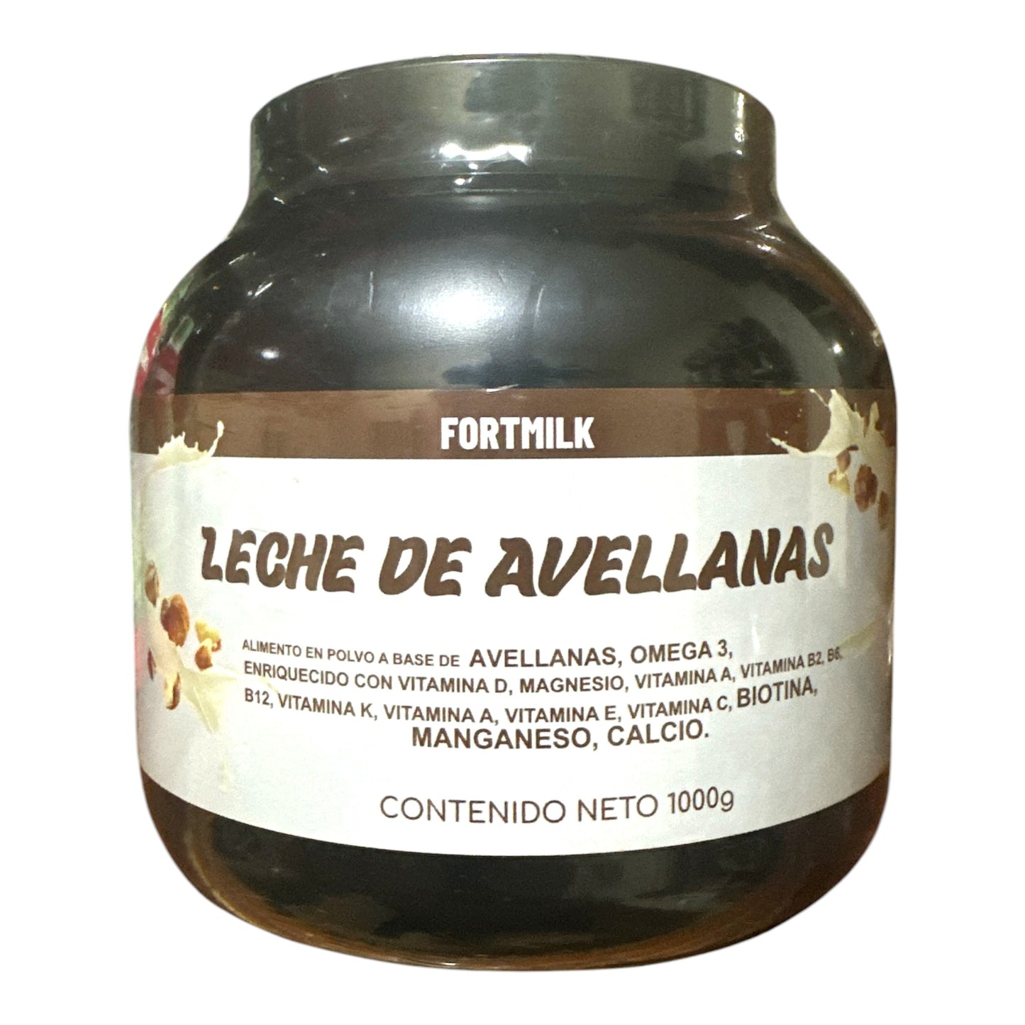 LECHE AVELLANAS 1000G FORTMILK PHARMAZEN
