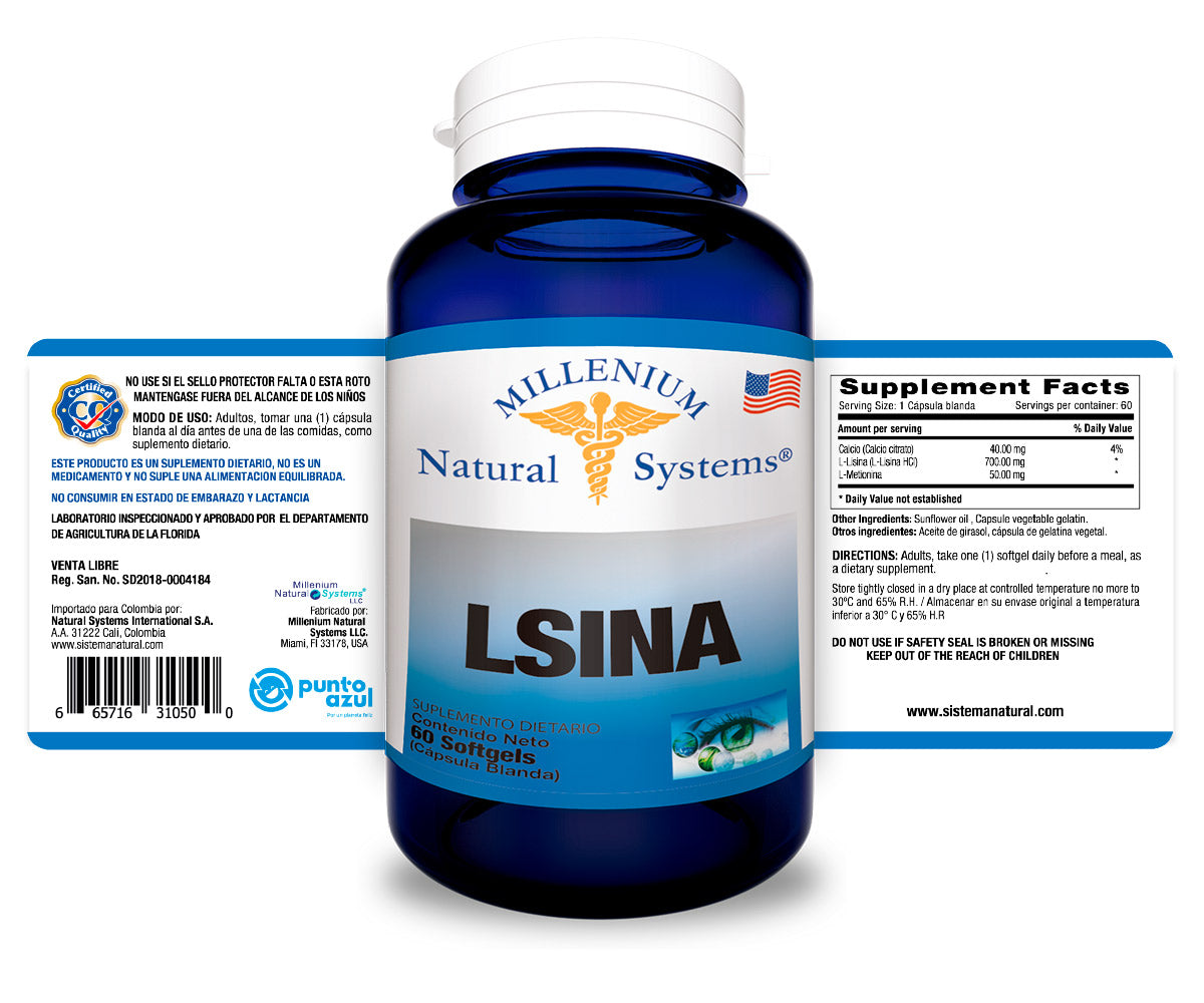 Lsina x 60 Softgels
