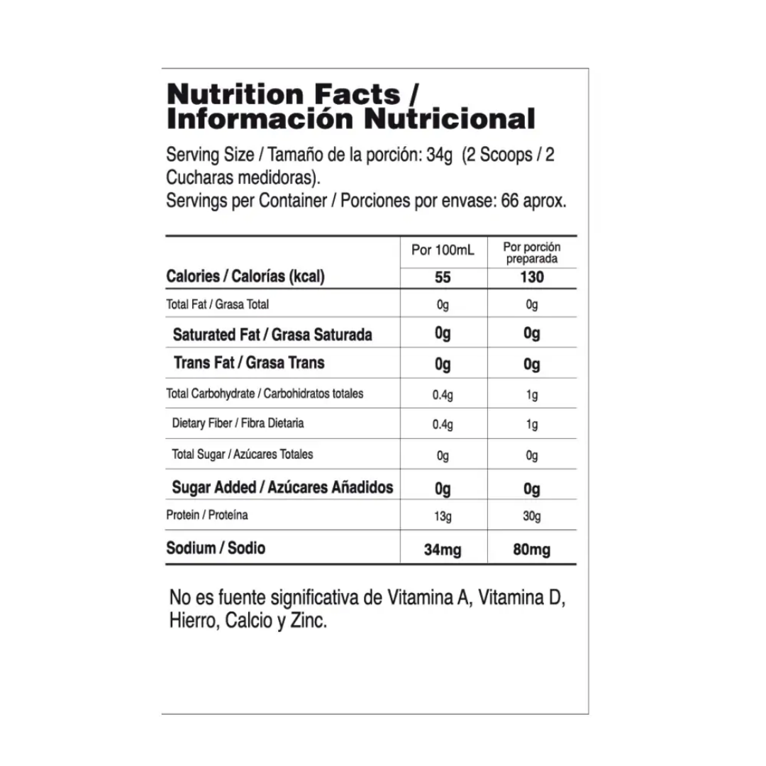 Isolate Gourmet Proteina Aislada x 5 libras - Vitanas