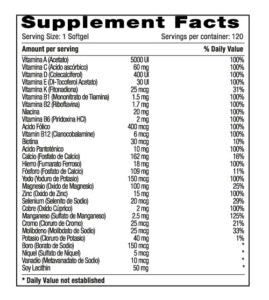 Mitrumvit x 120 Softgels