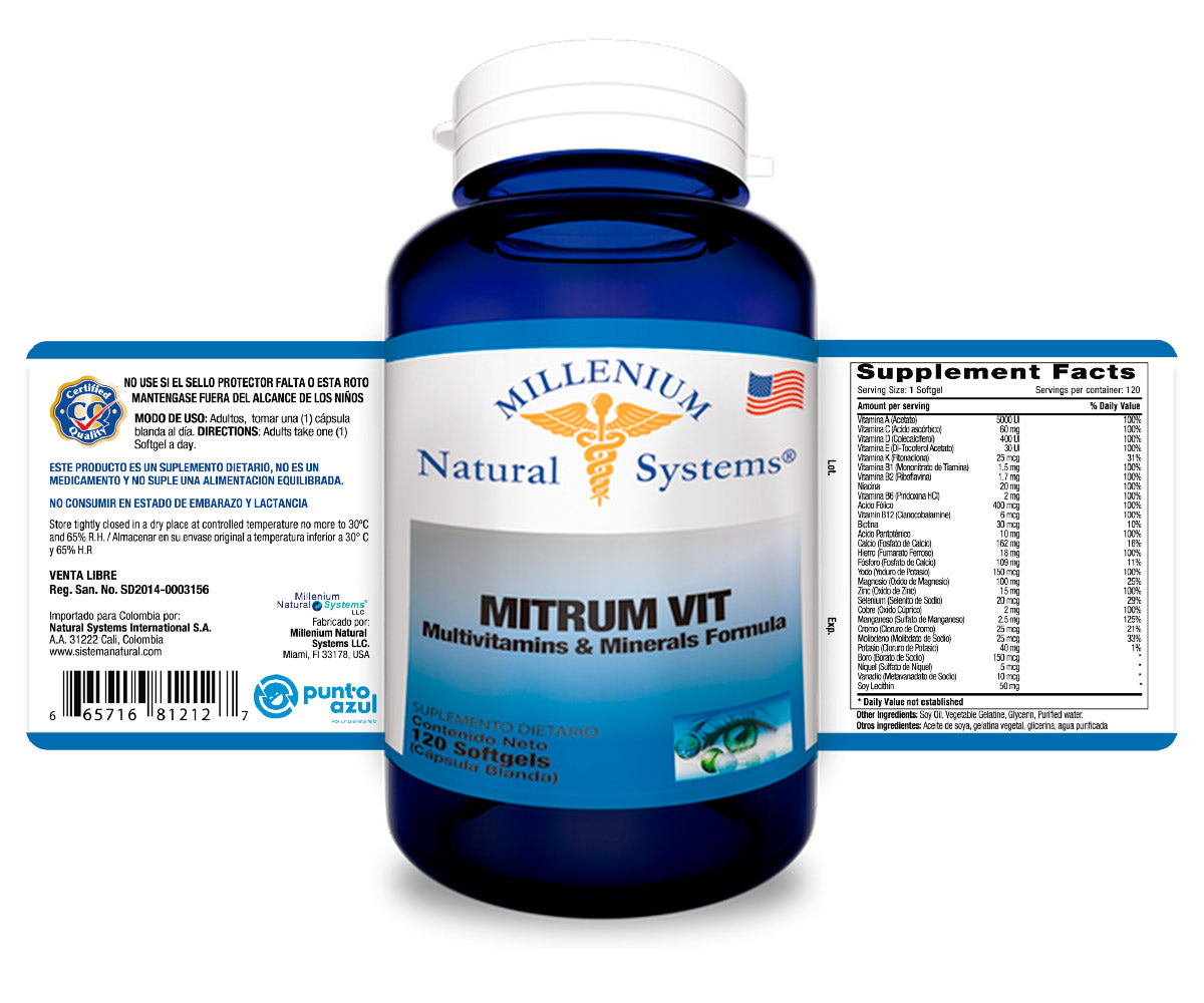 Mitrumvit x 120 Softgels