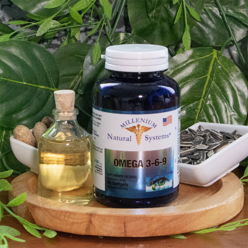 Omega 3-6-9 90 Softgels – Millenium Natural Systems
