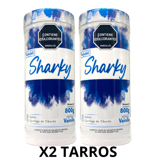 x2 Sharky 800g vainilla - Nutrideli