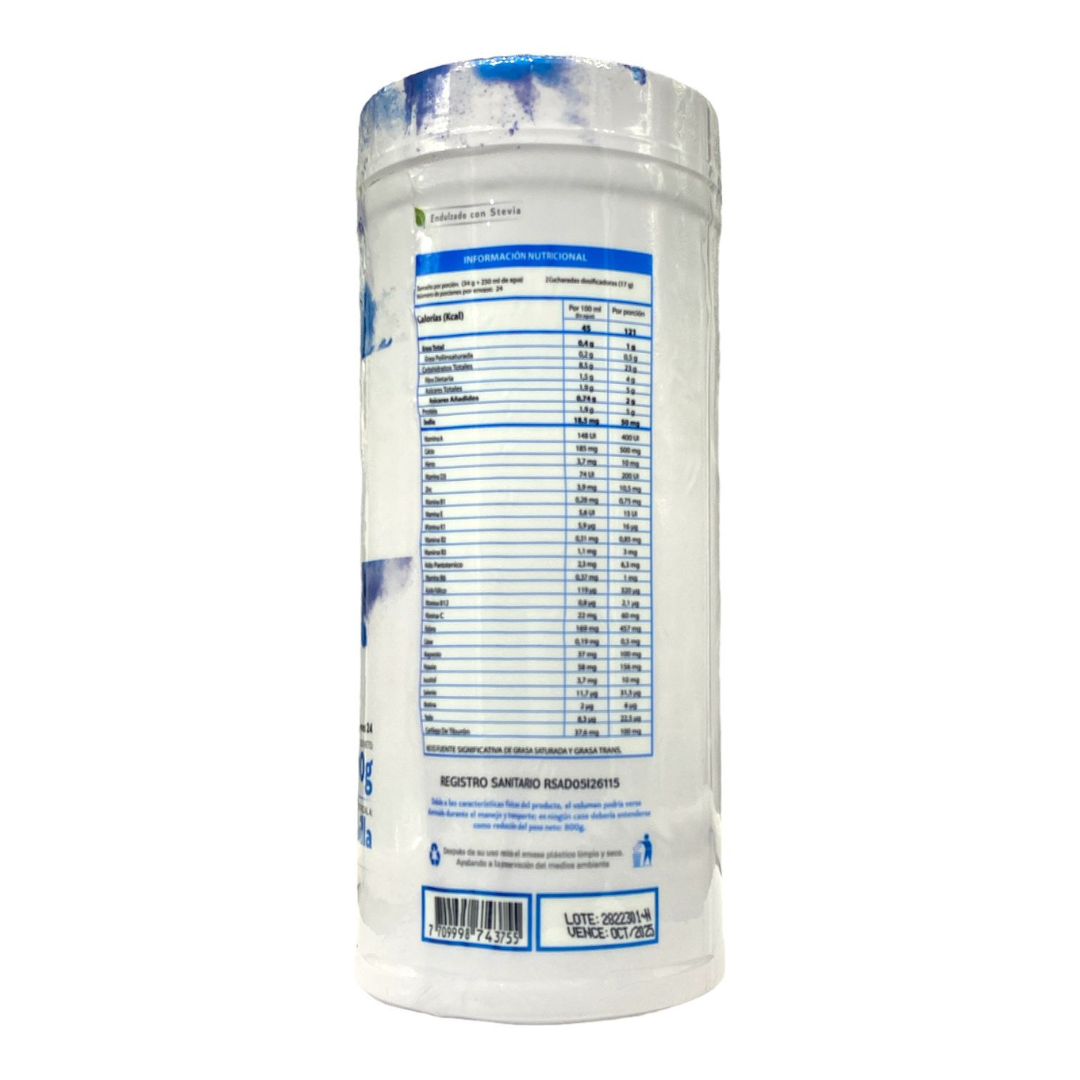 Sharky Cartílago de tiburón + Calcio 800g Vainilla - Nutrideli