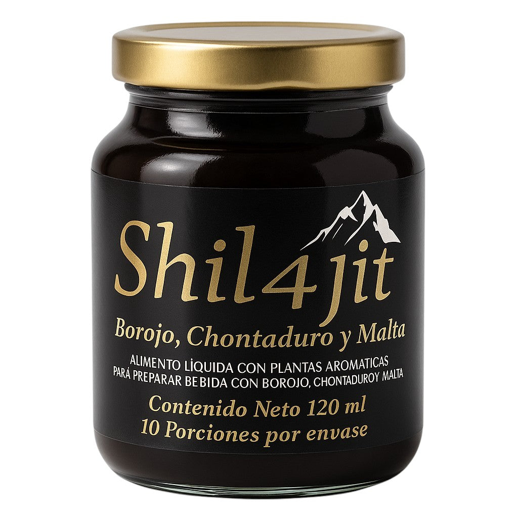 Shil4jit Borojo, Chontaduro y Malta - 120 ml