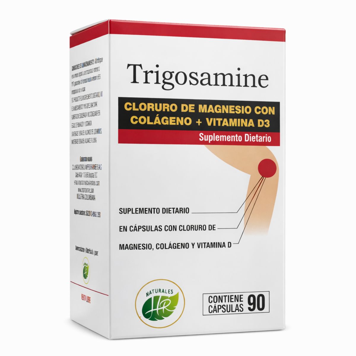 Trigrosamine con cloruro de magnesio, colágeno y vitamina D3 x90 Cápsulas Improfarme