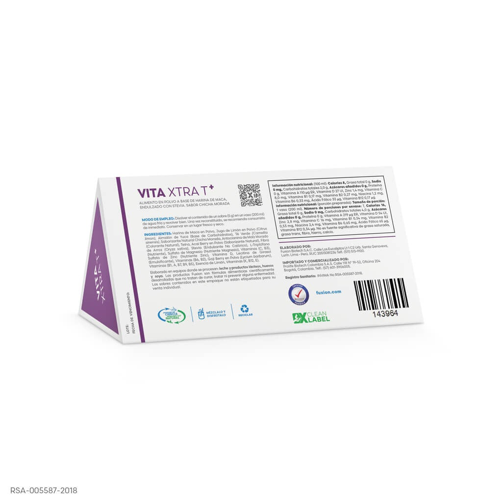 VITA XTRA T+ Caja 7 x 5 gr