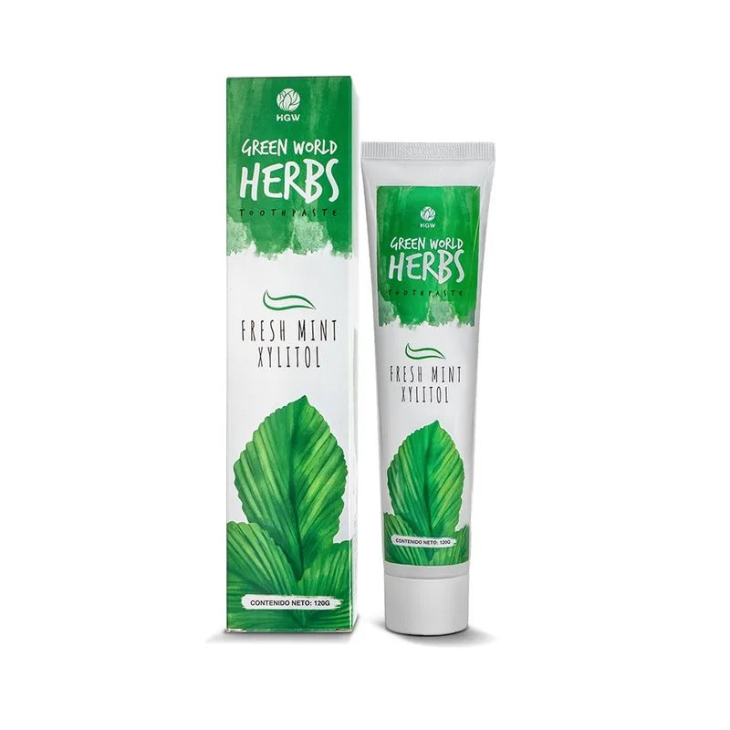 Crema Dental Sin Flúor Green world Herbs de HGW