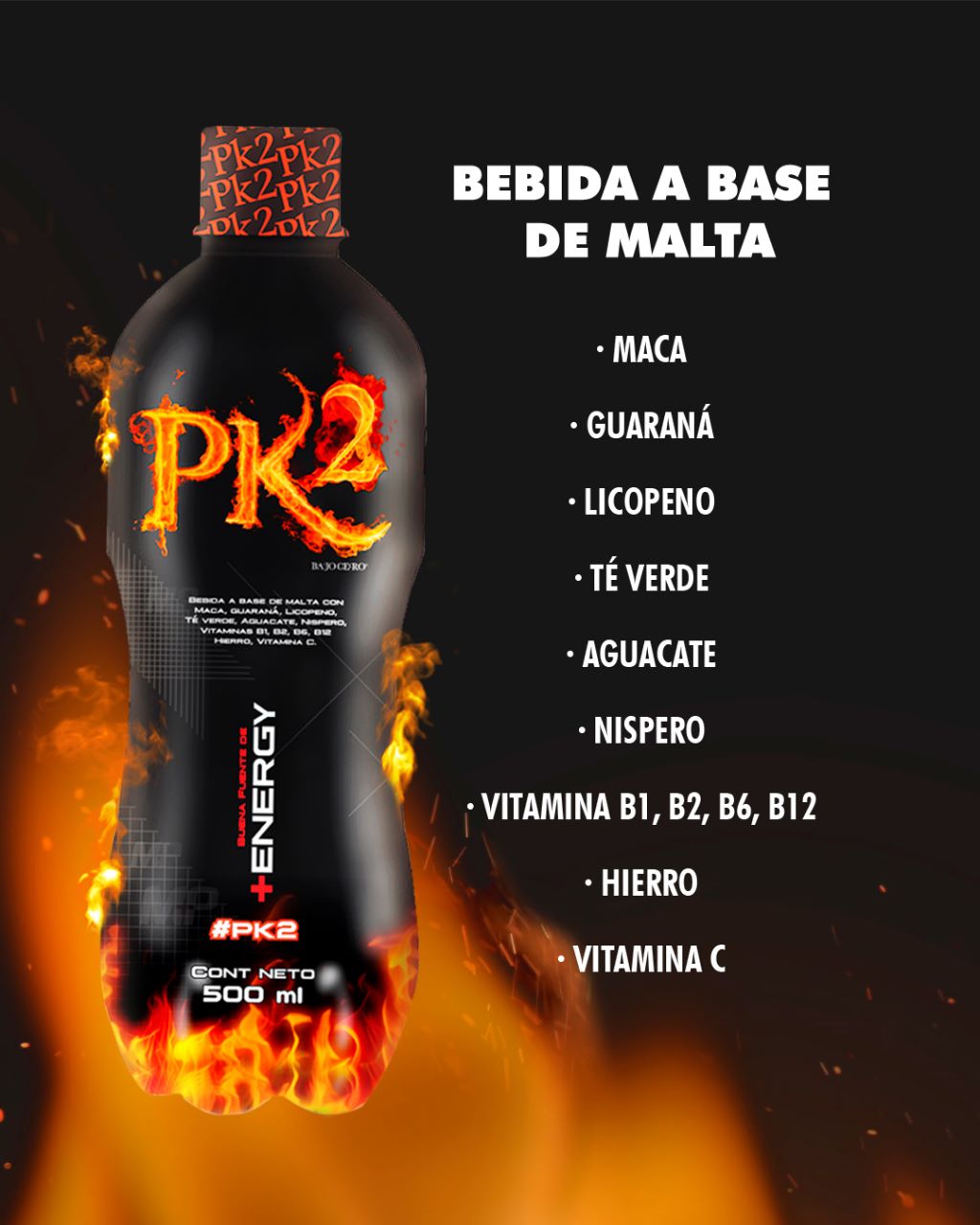 PK2 BEBIDA 500 ML