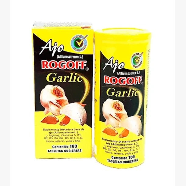 Ajo Rogoff 100 Tabletas Cubiertas