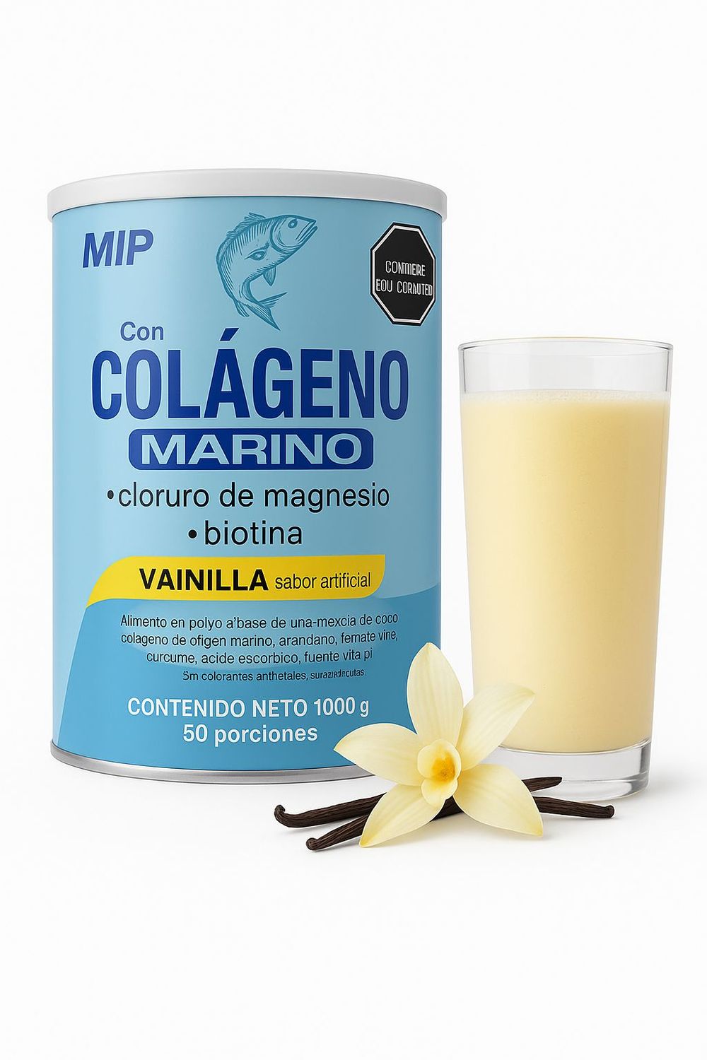 Colágeno Marino con Magnesio & Biotina 1000g CR3 Padel