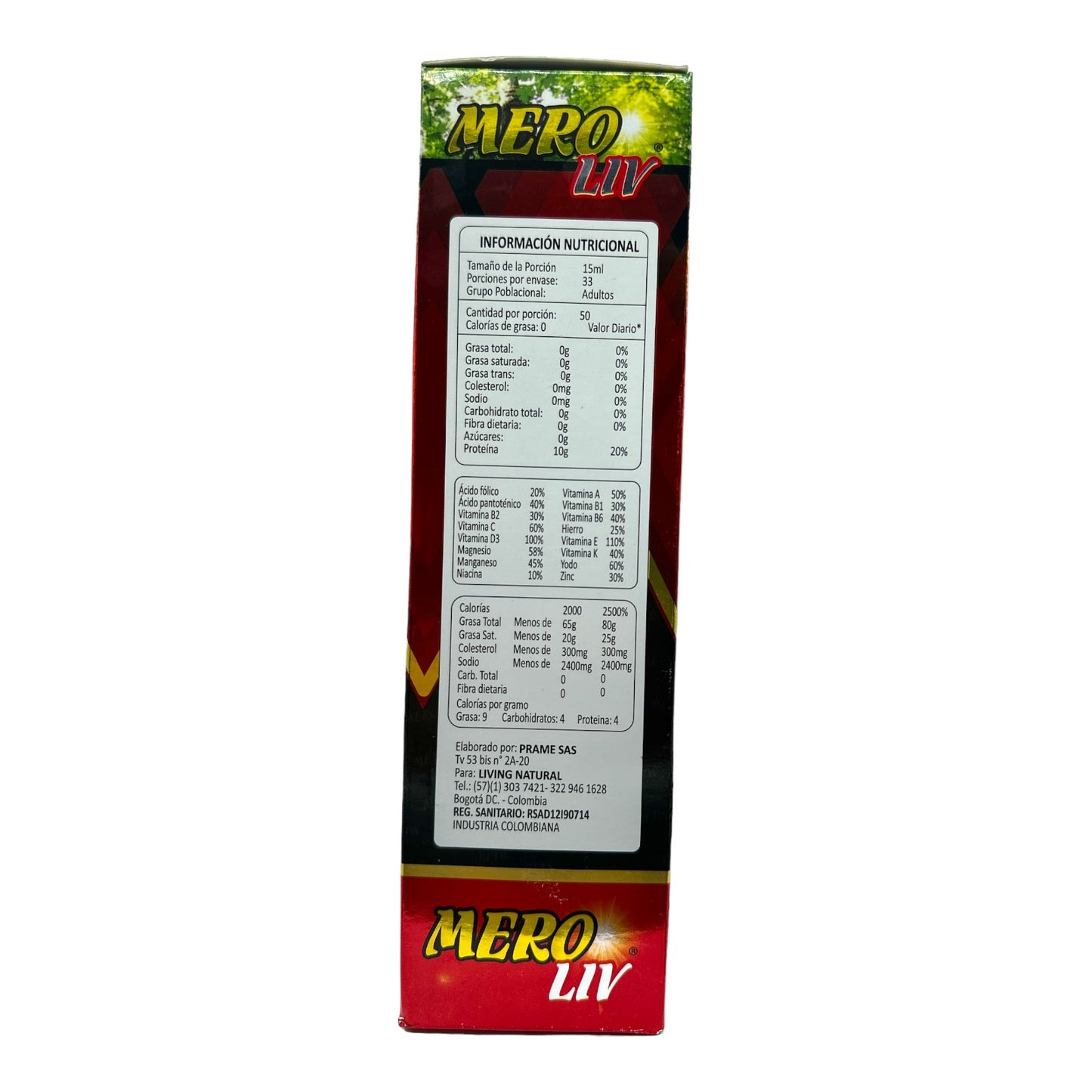 Mero Liv Botella 500 ml