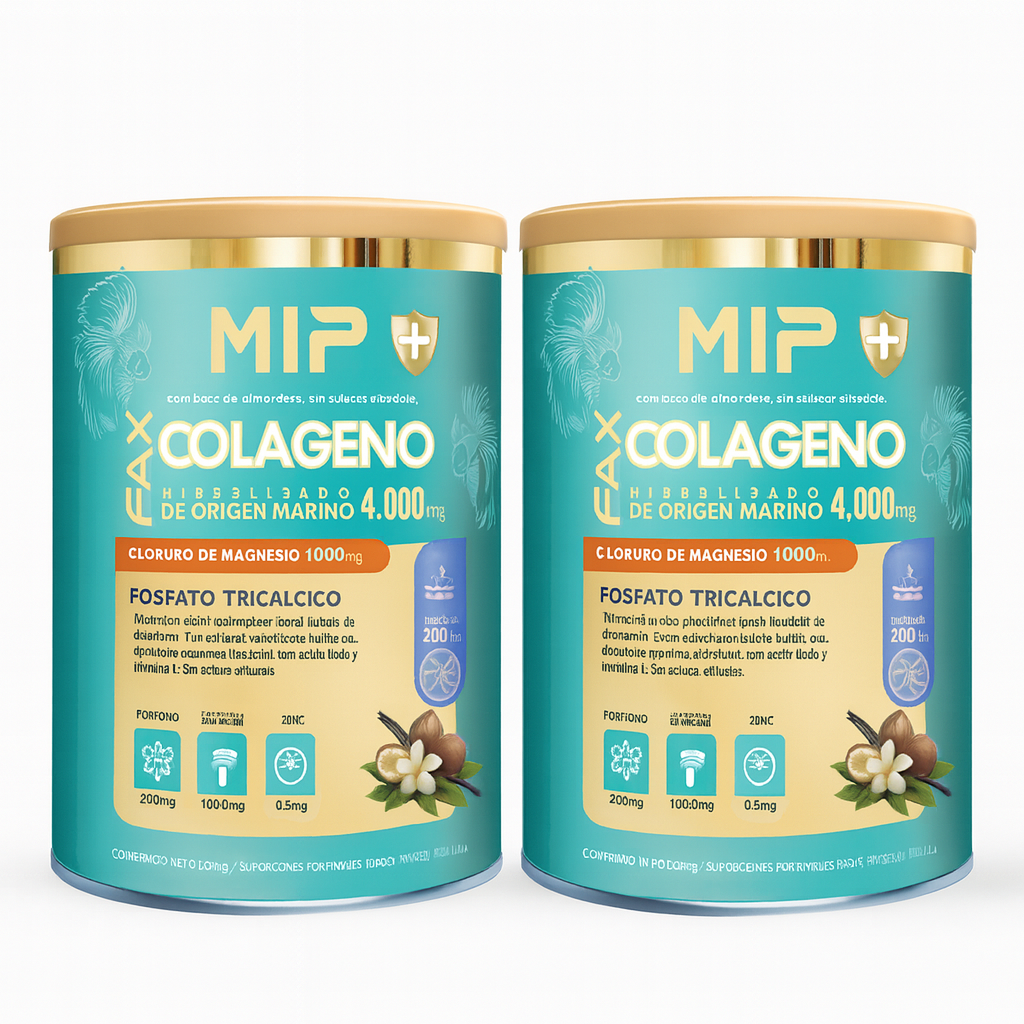 Colágeno Marino Hidrolizado 4.000 mg Con Biotina, Magnesio y Resveratrol 1000 g (promoción x 2 und )