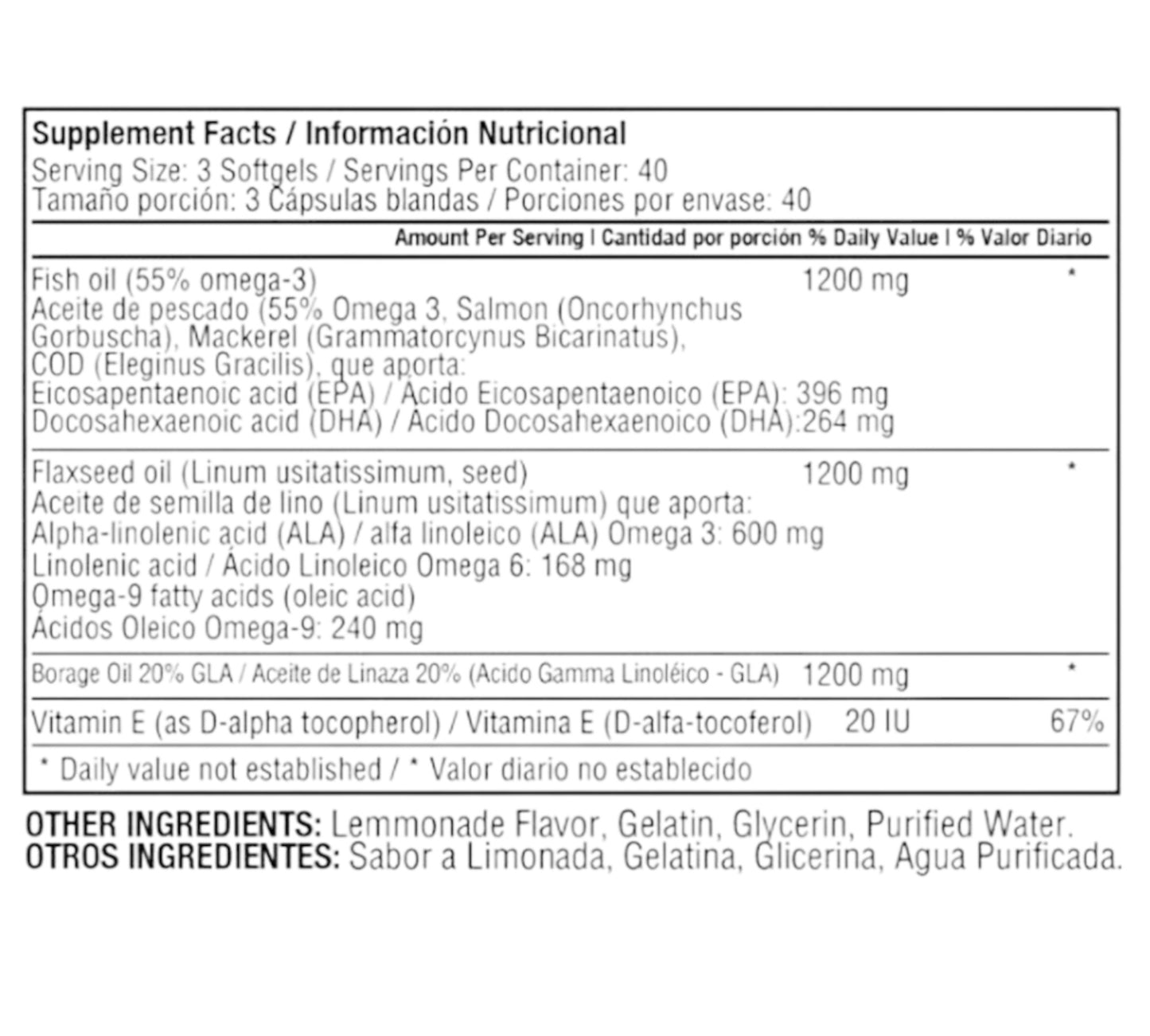 TRIPLE OMEGA 369 1200MG 120S