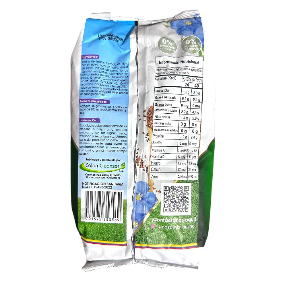 Linazamix Producto Autentico 450g Colon Cleanser