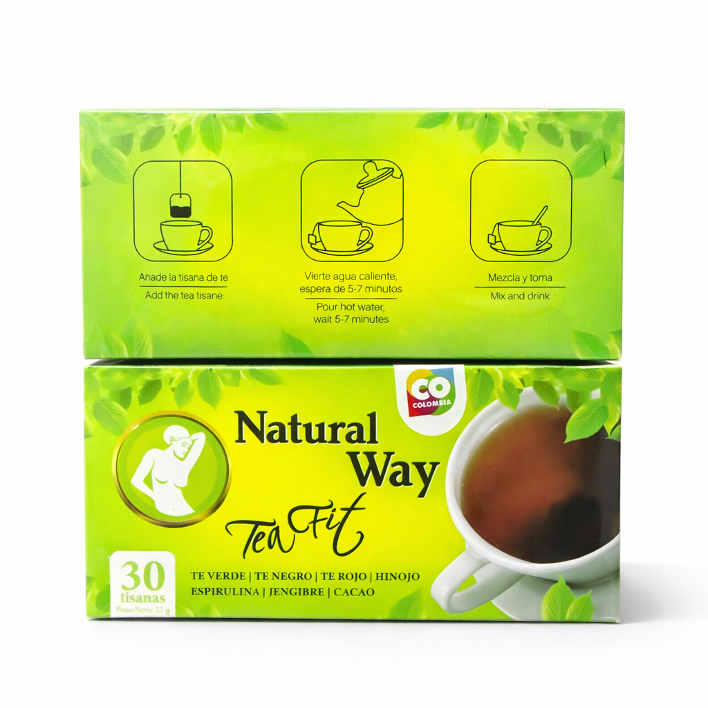 Té Funcional Natural Way Tea Fit 30 Tisanas