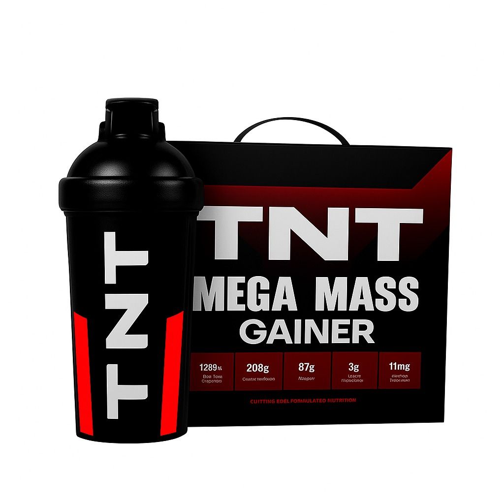 TNT Mega Mass Gainer 10 lLibras + Shaker Obsequio