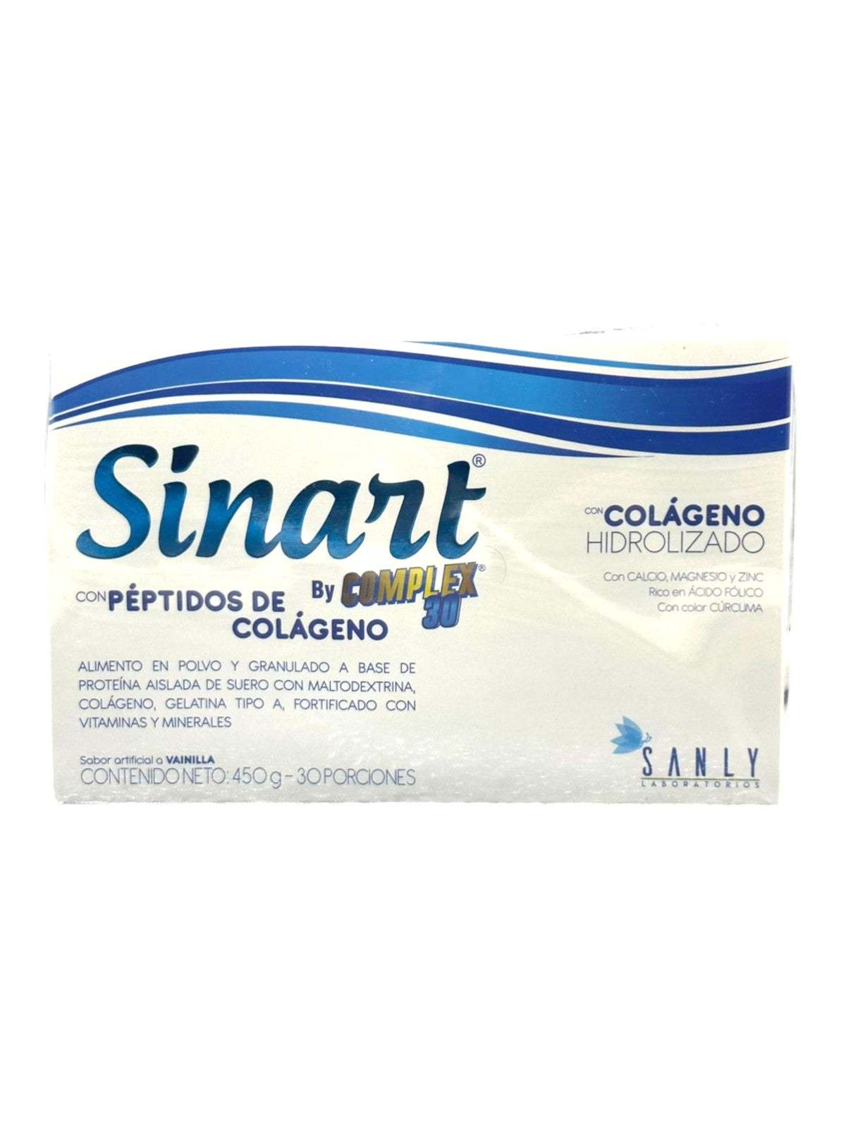 Sinart – Péptidos de Colágeno By Complex 30 Caja x 30 Sobres Sanly
