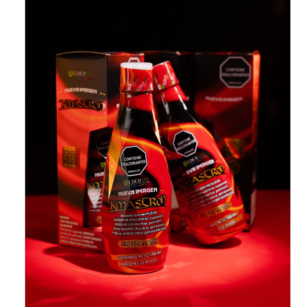 KMASTRONG FRUTOS ROJOS 500 ML