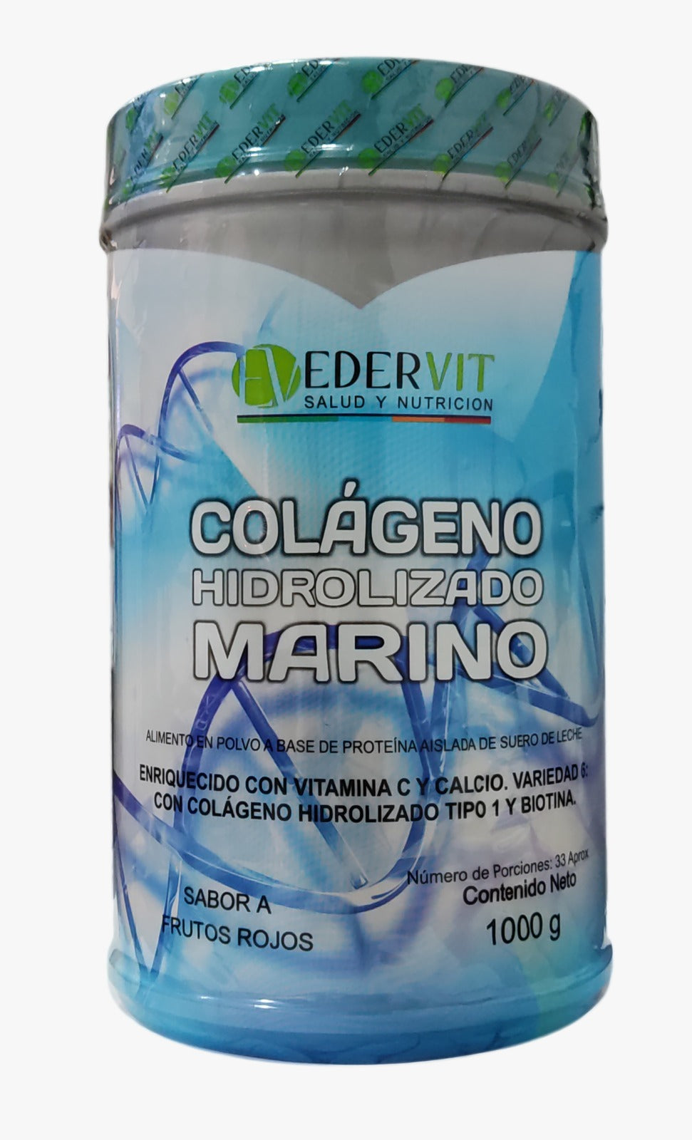 Colágeno Hidrolizado Marino 1000g - Edervit