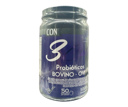 Calostro Premium 3 en 1 Bovino, Ovino y Caprino con Probióticos y Prebióticos – Sabor Vainilla – 1000g Hanaki Natural Products