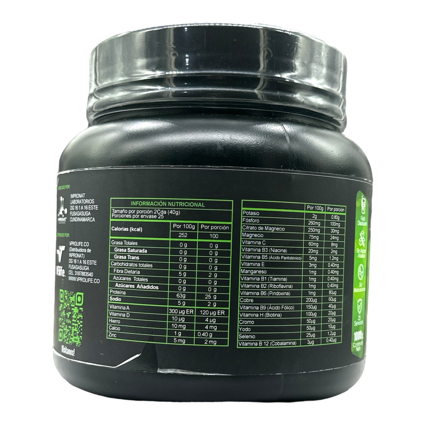 Proteina vegana 1000g – Vilife