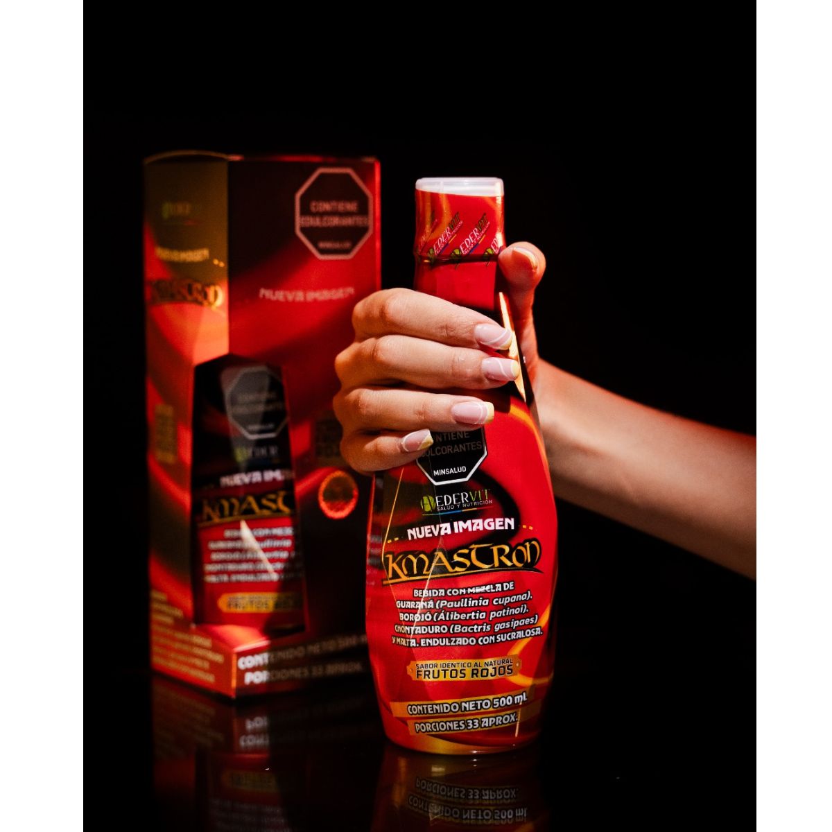 KMASTRONG FRUTOS ROJOS 500 ML