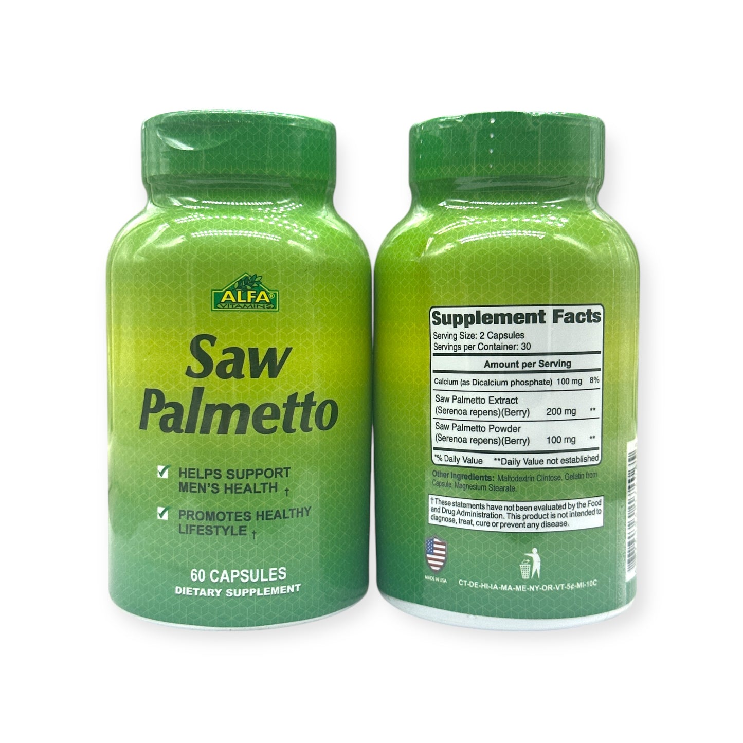 Saw Palmetto 60 Cápsulas