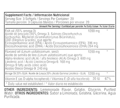 TRIPLE OMEGA 369 1200MG 60S
